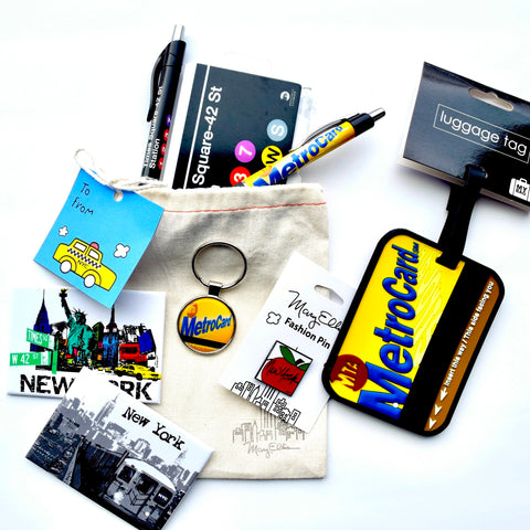 New York Gift Bag Times Square Subway Mary Ellis Souvenir Collection