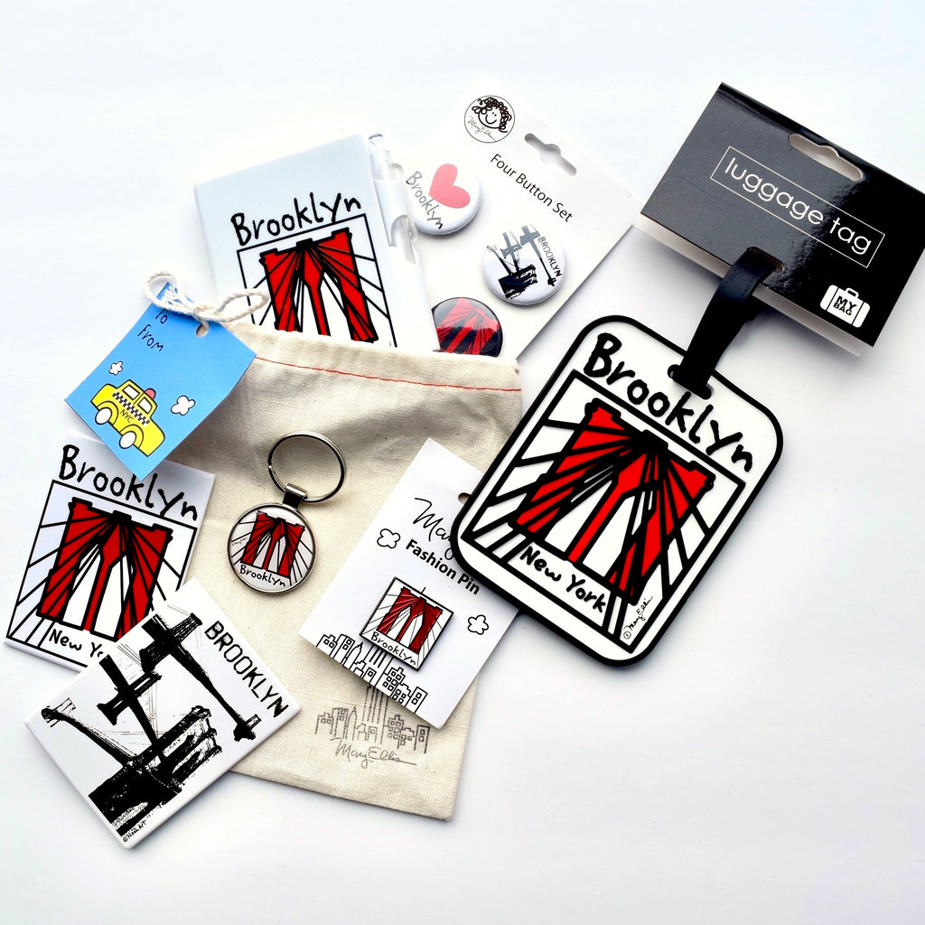 Brooklyn New York Gift Bag Mary Ellis Souvenir Collection