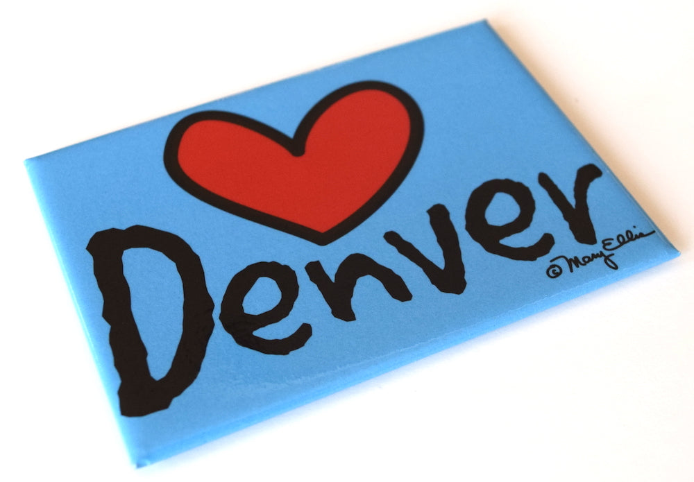 Denver Colorado Magnet Heart