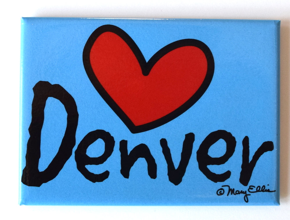 Denver Colorado Magnet Heart