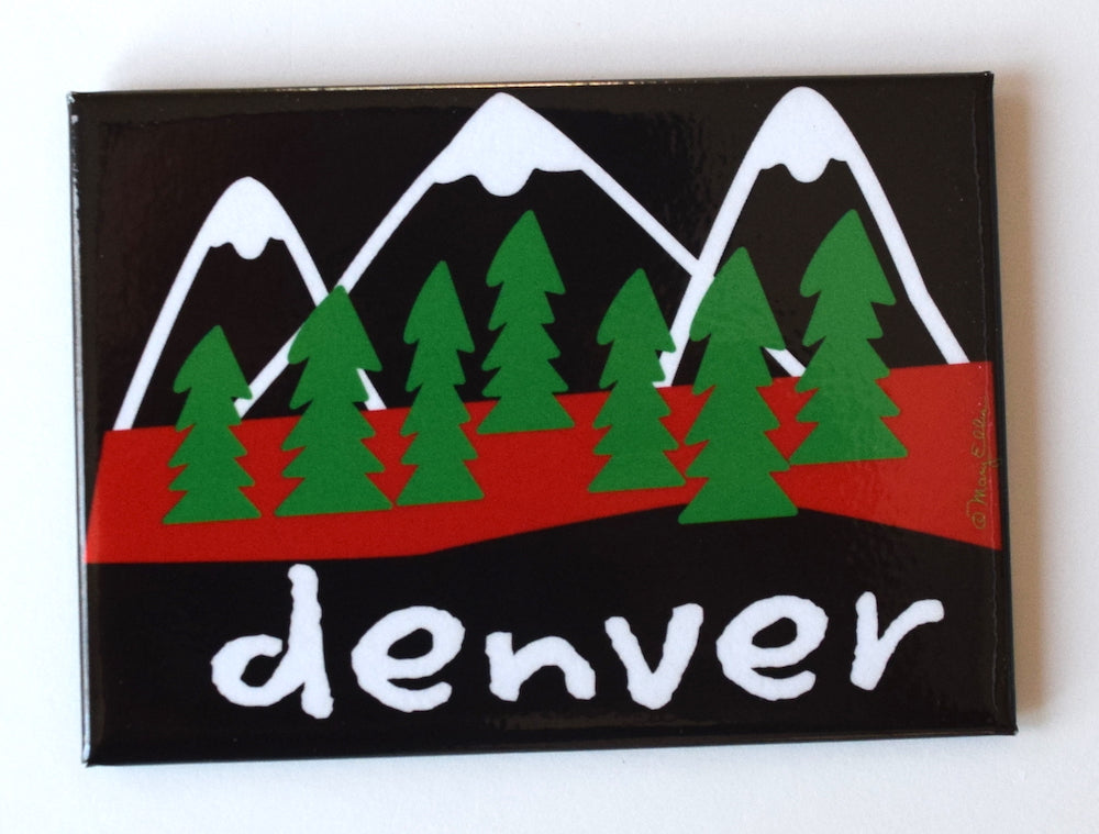 Denver Colorado Magnet Mountains