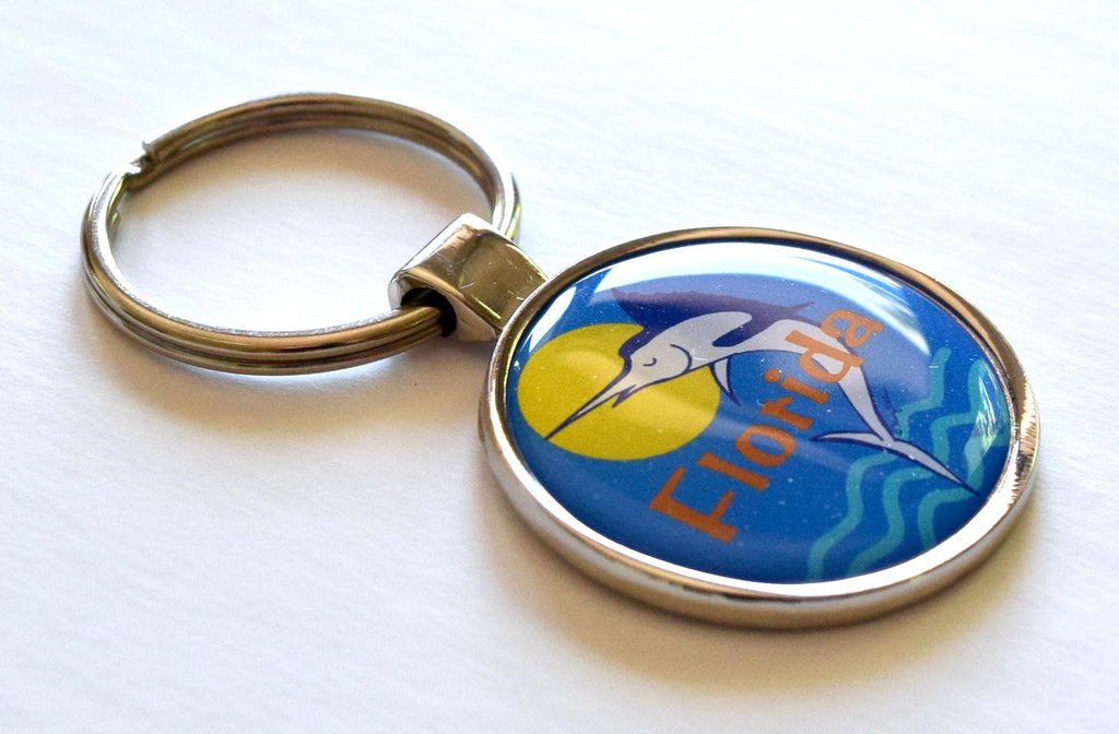 Florida Keychain Marlin