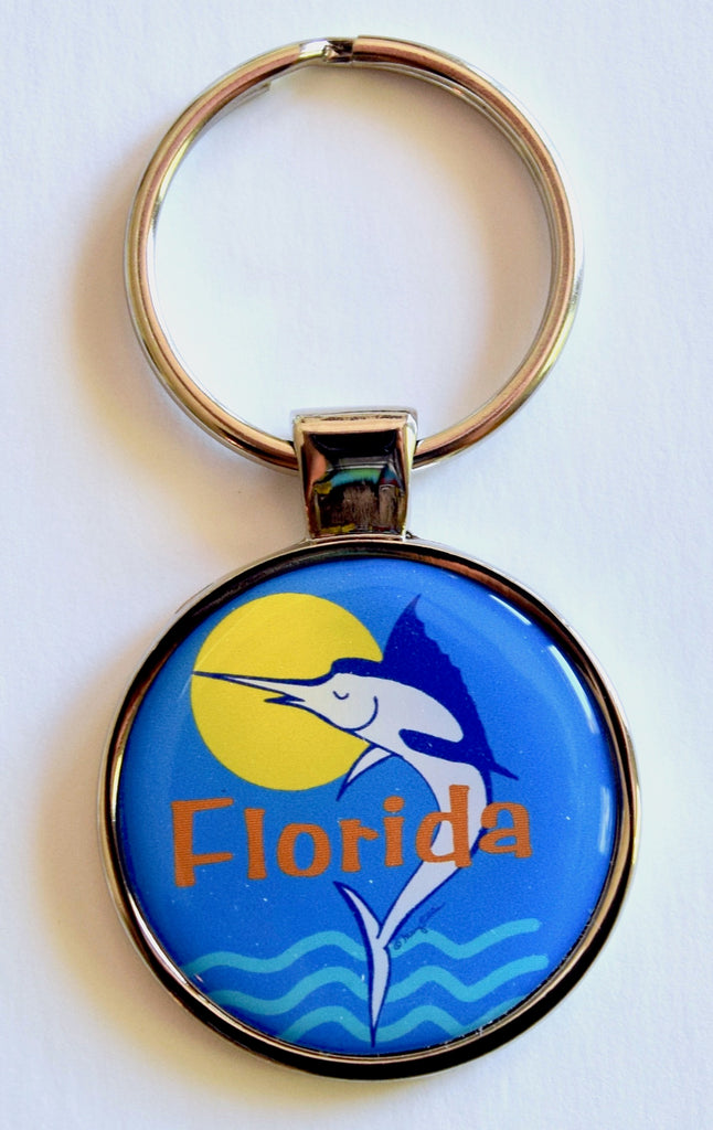 Florida Keychain Marlin