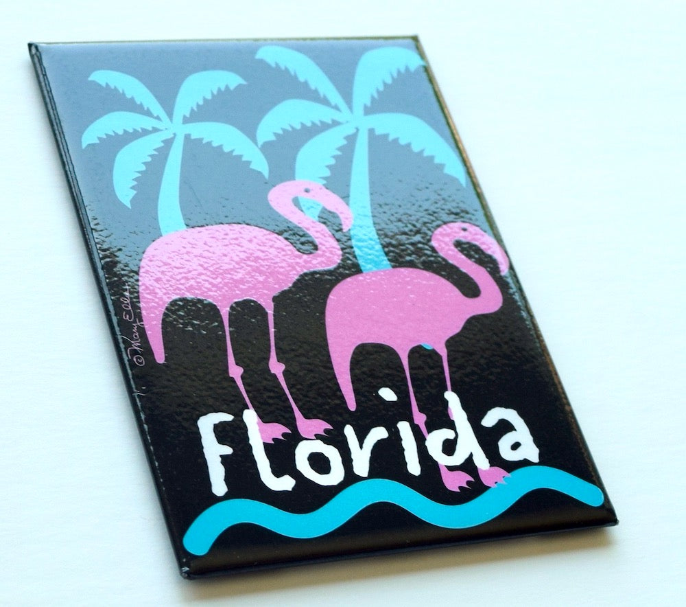 Florida Magnet Flamingos