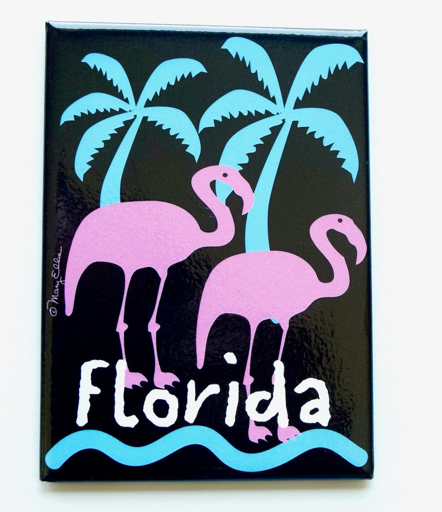 Florida Magnet Flamingos