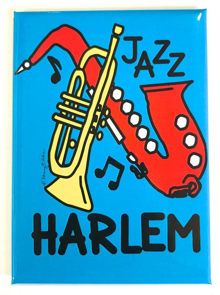 Harlem Jazz Magnet