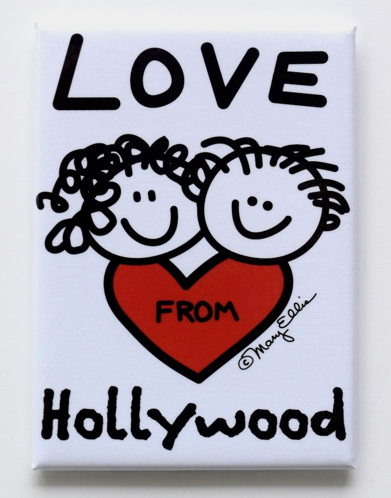 Love From Hollywood Magnet