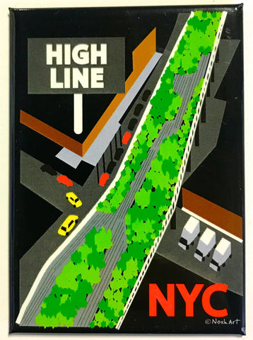 High Line NYC Magnet