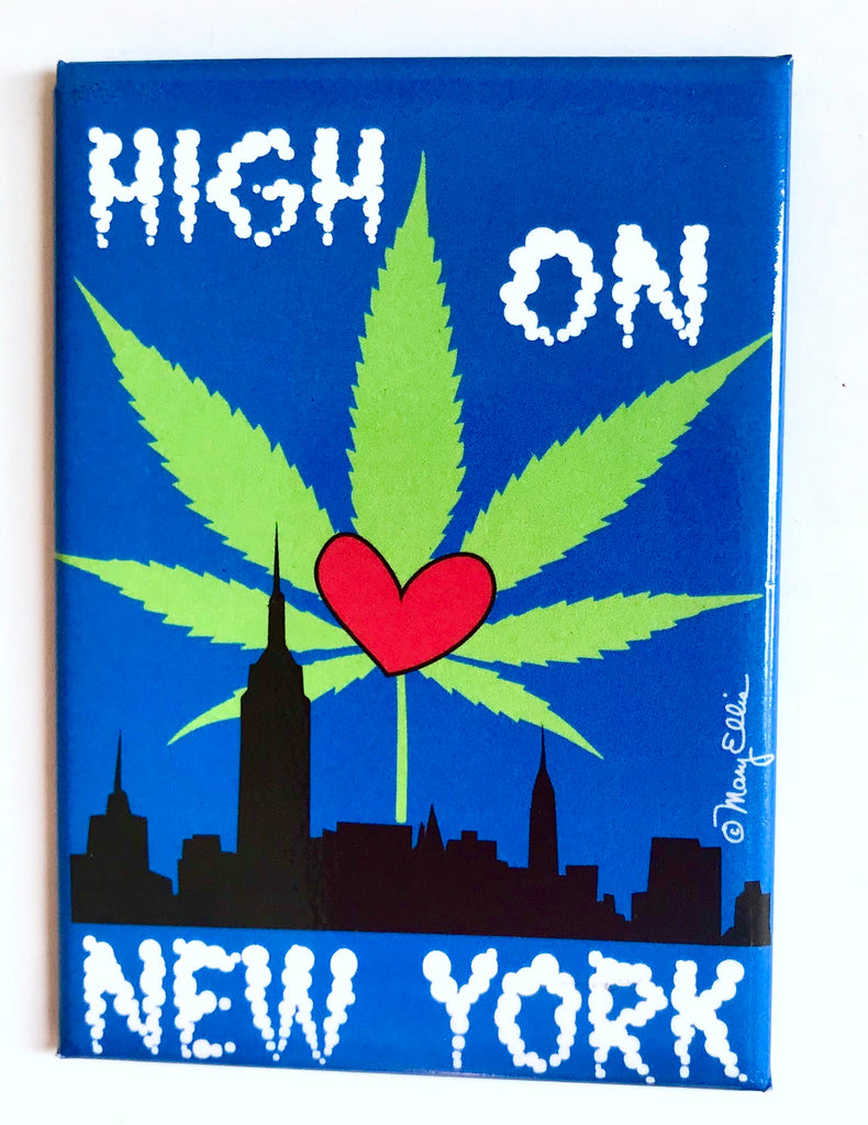 High On New York Marijuana Magnet