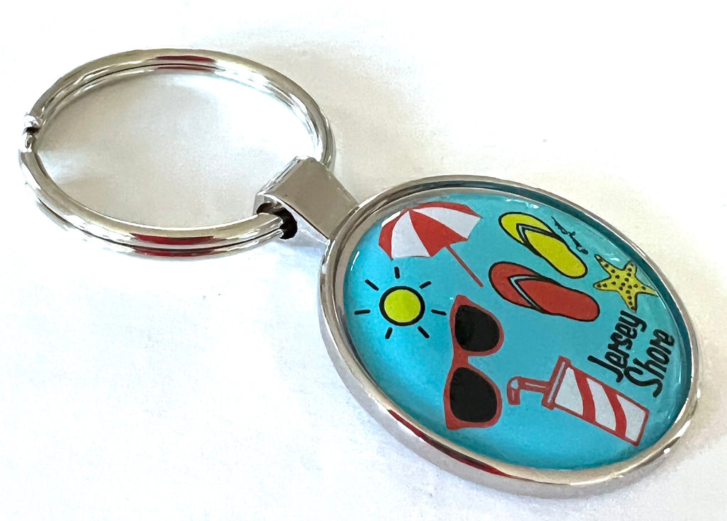 Jersey Shore Keychain Vacation