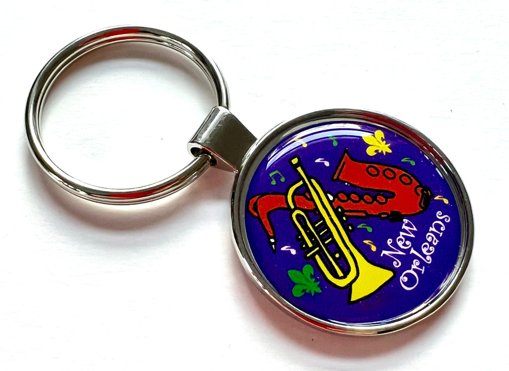 New Orleans Keychains - CafePress