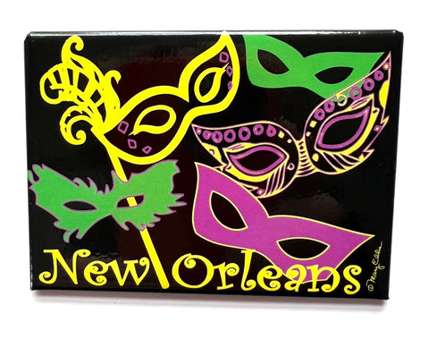 New Orleans Magnet Masks