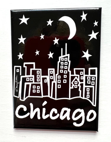 Chicago Skyline Magnet