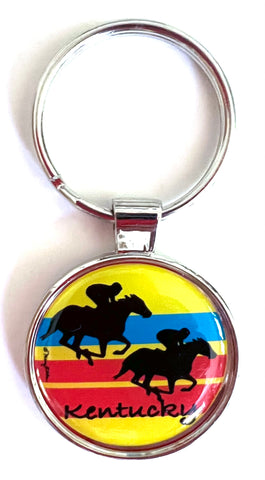 Kentucky Keychain Race Horses