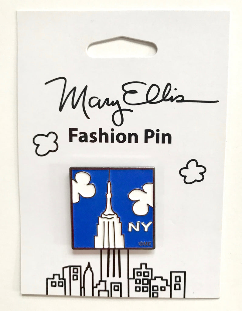 Empire State Building Enamel Pin