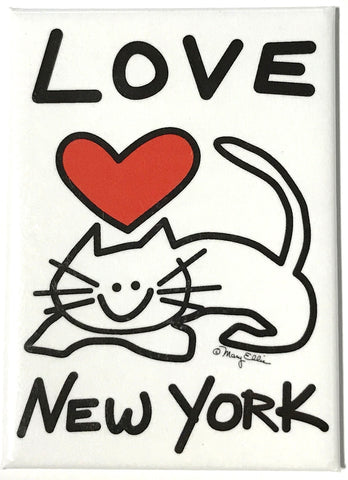 New York Cat Magnet
