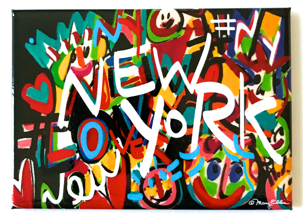 New York Graffiti Magnet