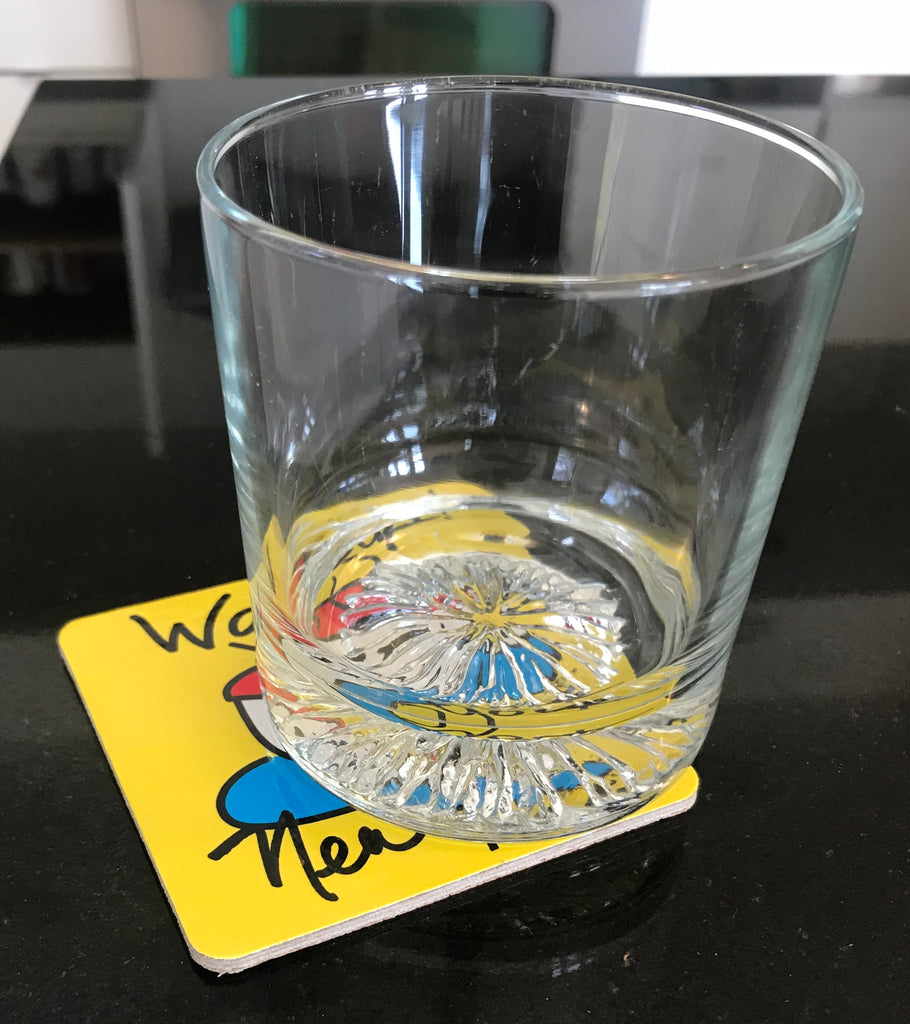 New York Drink Coaster Wake Up NY