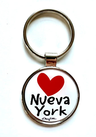 New York Keychain Nueva York