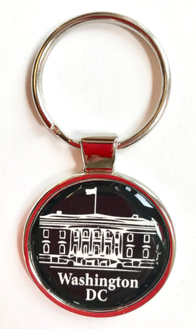 Washington DC Keychain White House