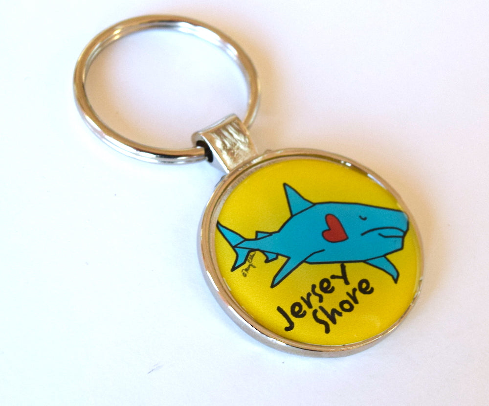 Jersey Shore Keychain Shark