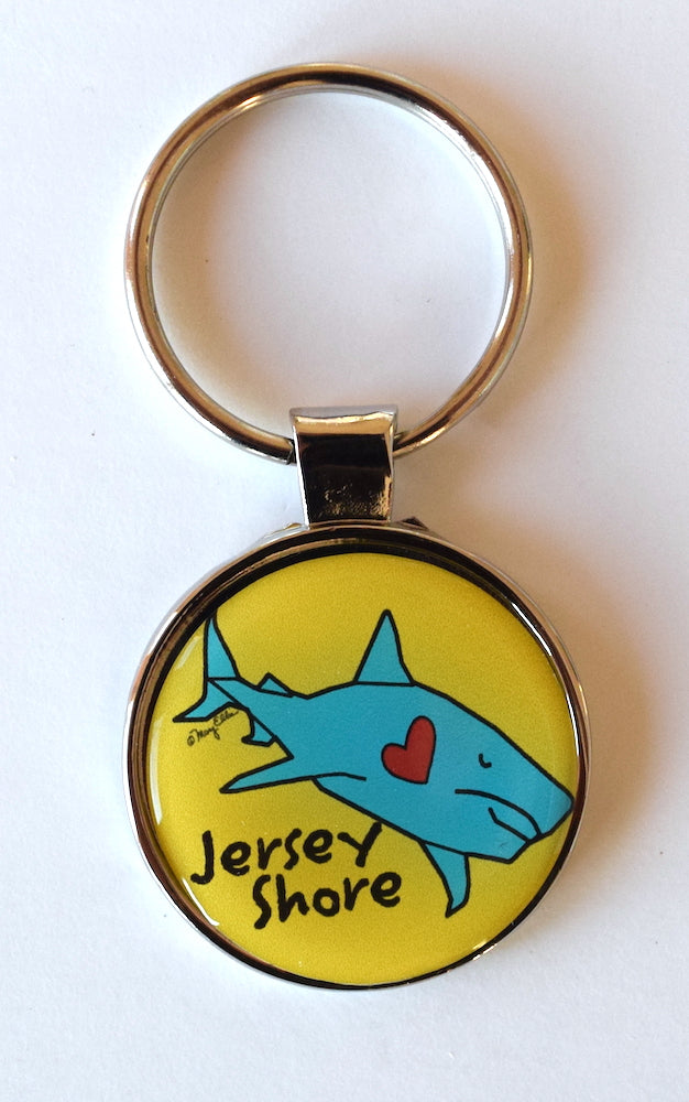Jersey Shore Keychain Shark