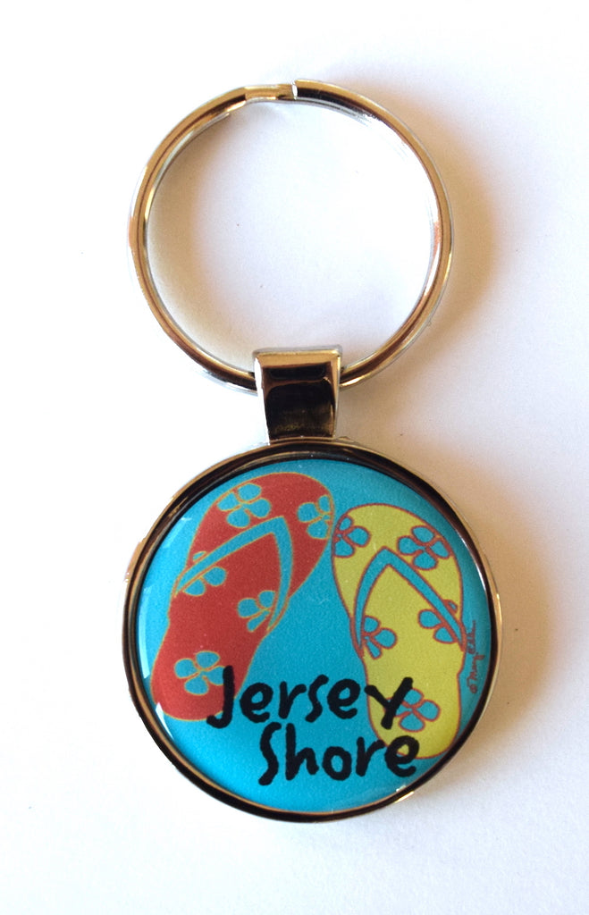 Jersey Shore Keychain Flip Flops