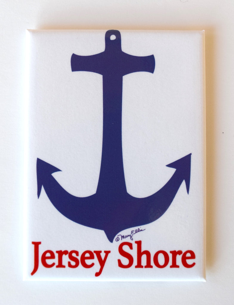 New Jersey Shore Magnet Anchor