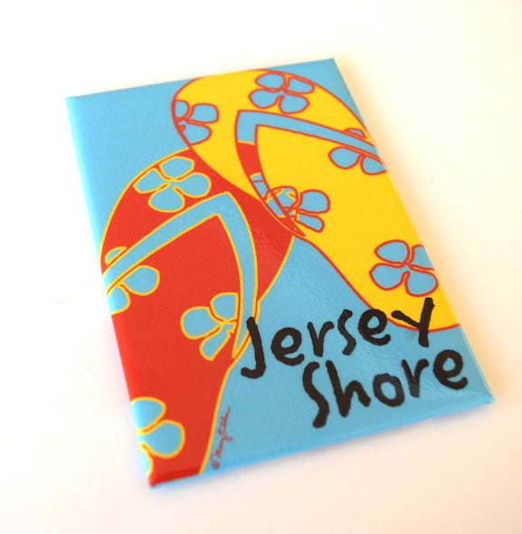 New Jersey Shore Magnet Flip Flops