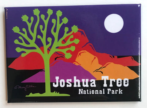 Joshua Tree National Park Mountains Magnet