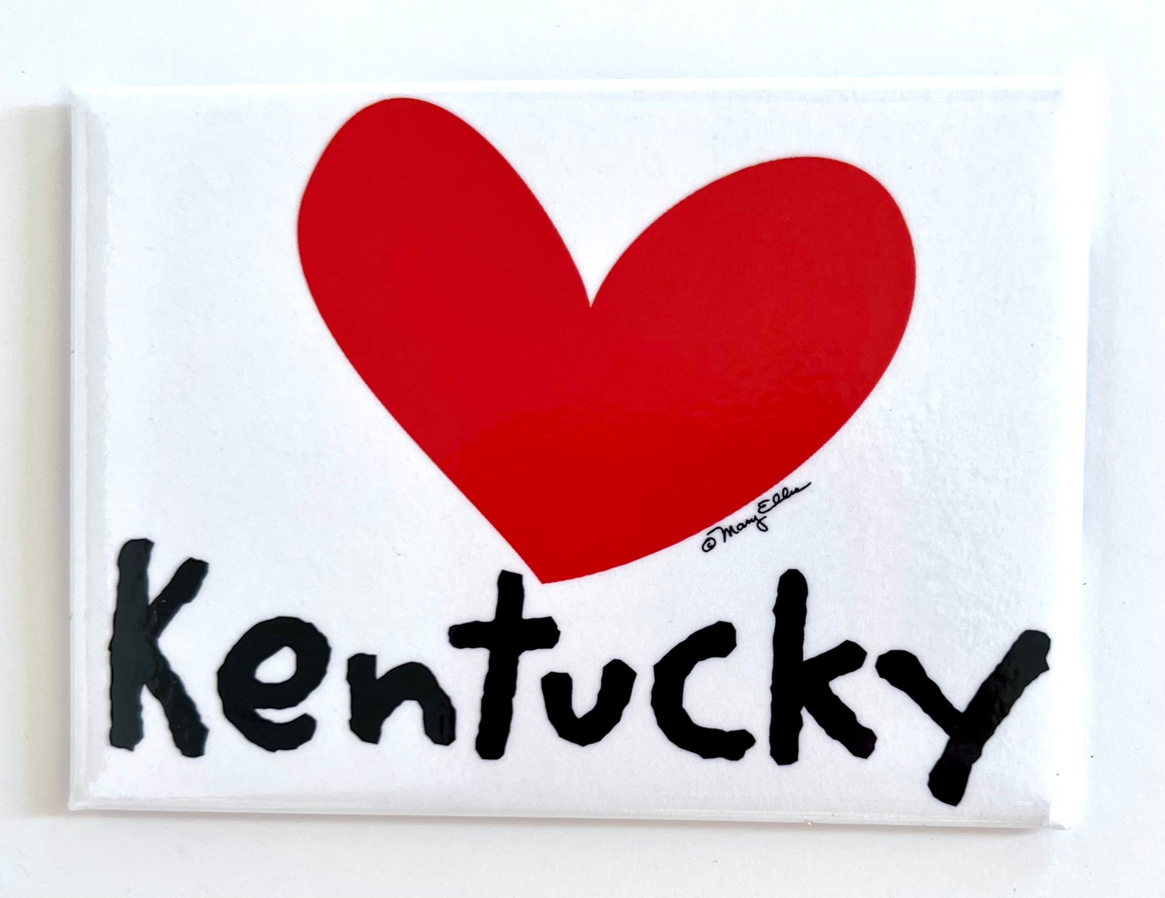 Kentucky Heart Magnet