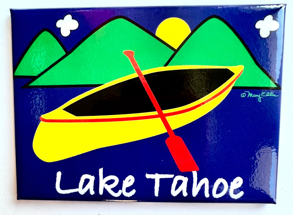 Lake Tahoe Magnet Canoe