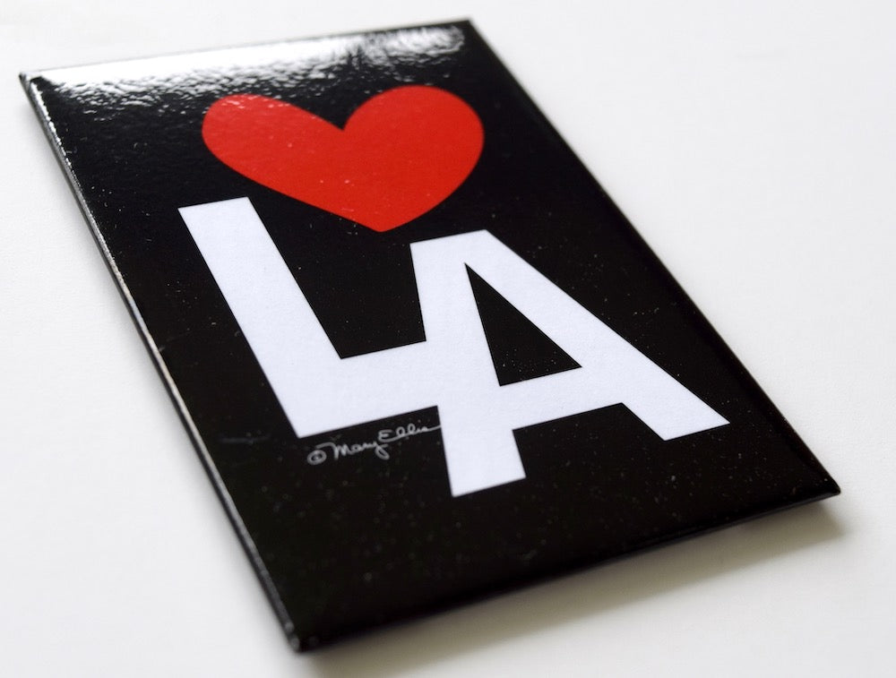Los Angeles Heart Magnet