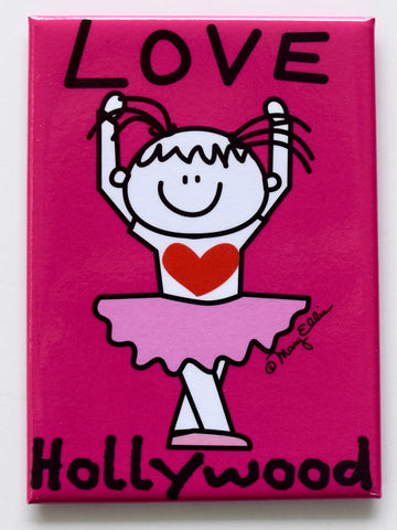 Los Angeles Magnet Ballerina