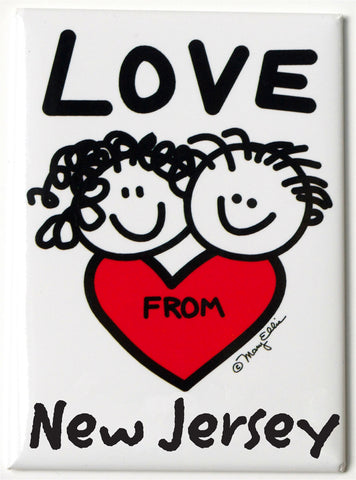 New Jersey Magnet Love From New Jersey
