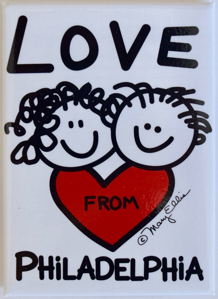 Philadelphia Magnet Love From
