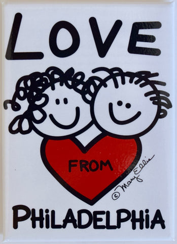 Philadelphia Magnet Love From