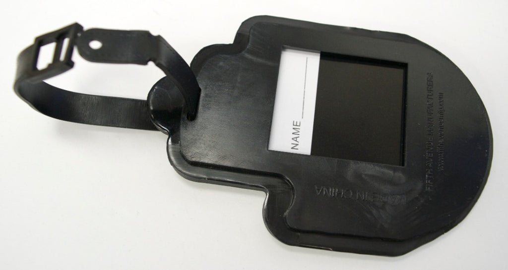 Hand Yellow Luggage Tag