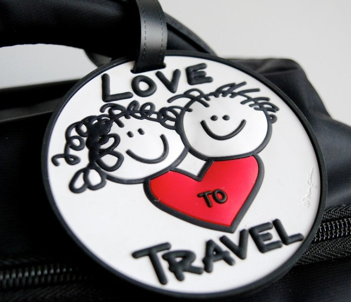 Love To Travel Luggage Tag