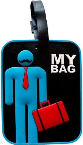 Man Luggage Tag