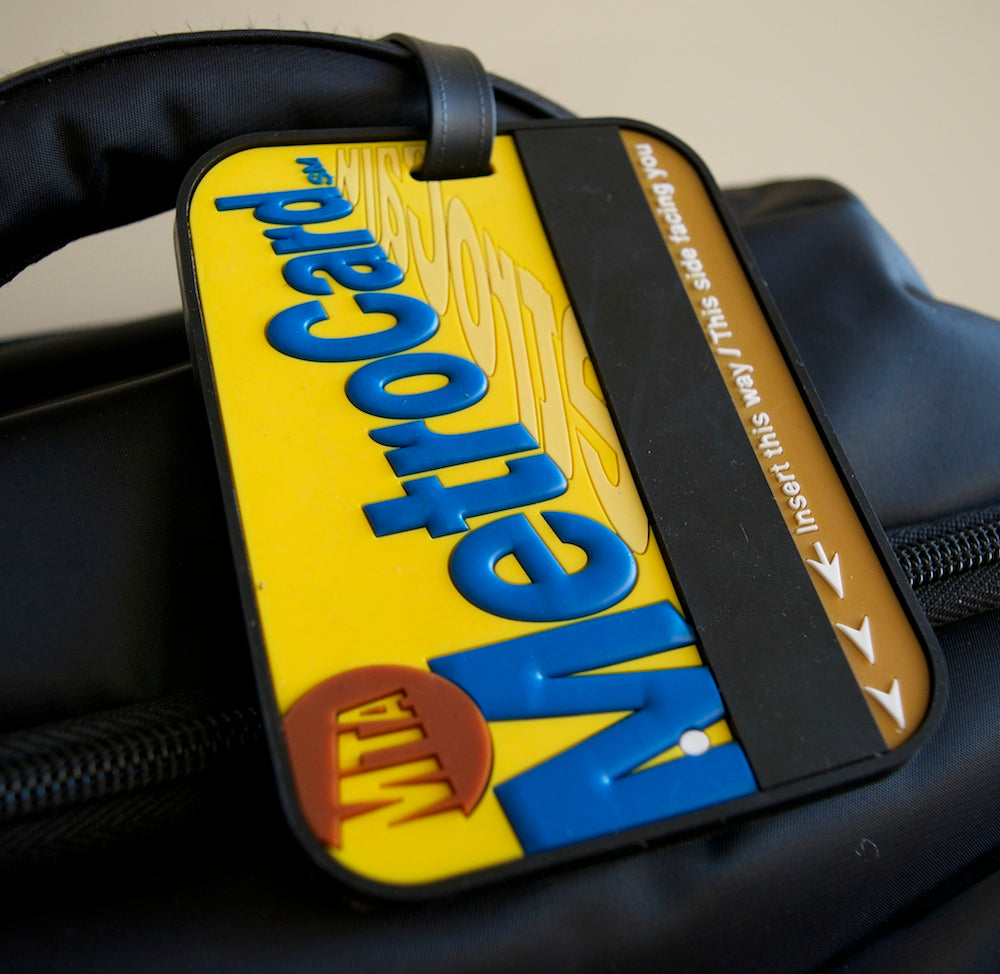 MetroCard MTA Luggage Tag