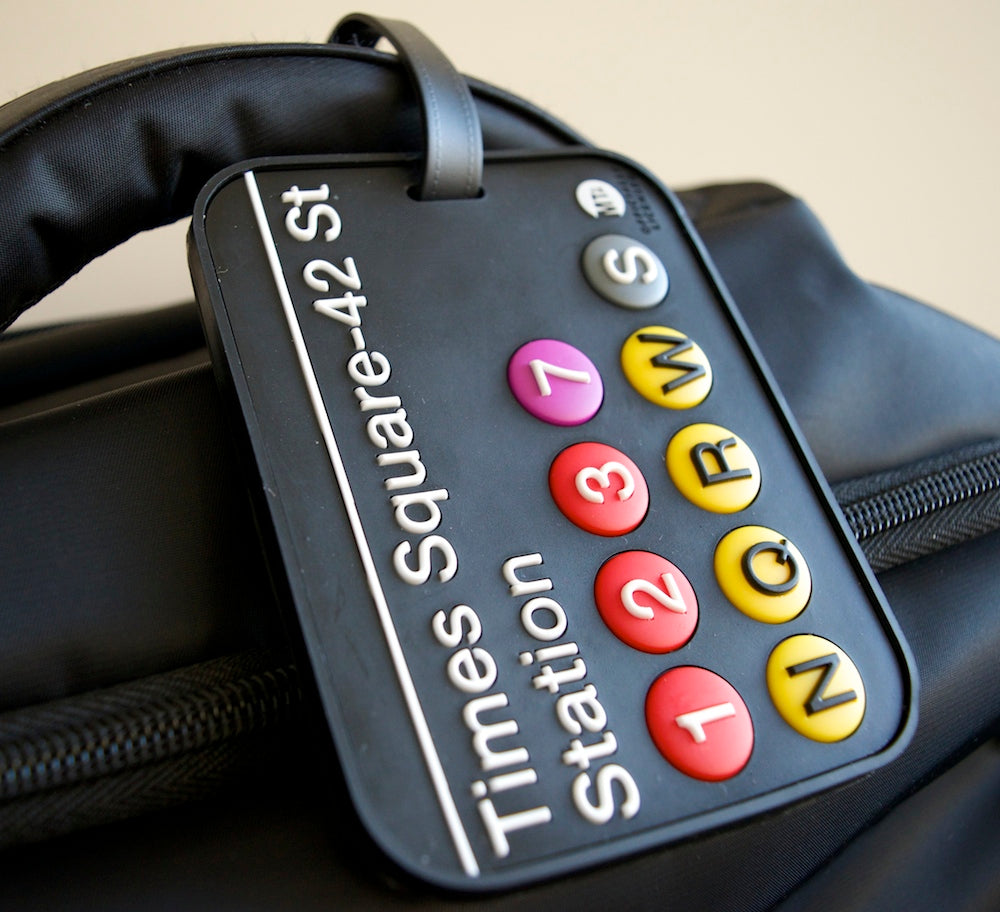 Times Square Subway Stop MTA Luggage Tag