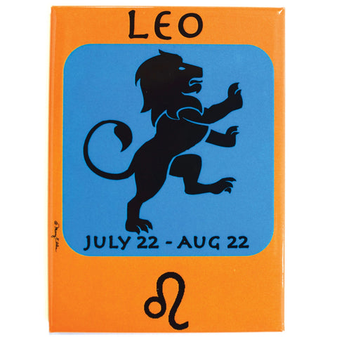 Zodiac Leo Magnet