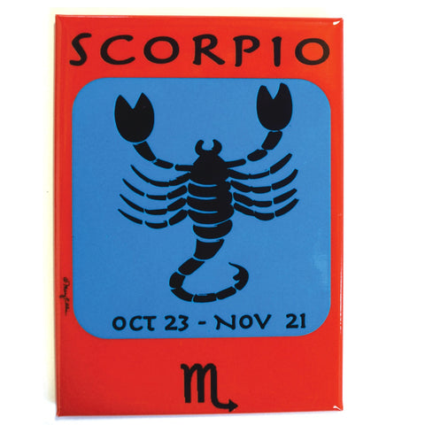 Zodiac Scorpio Magnet