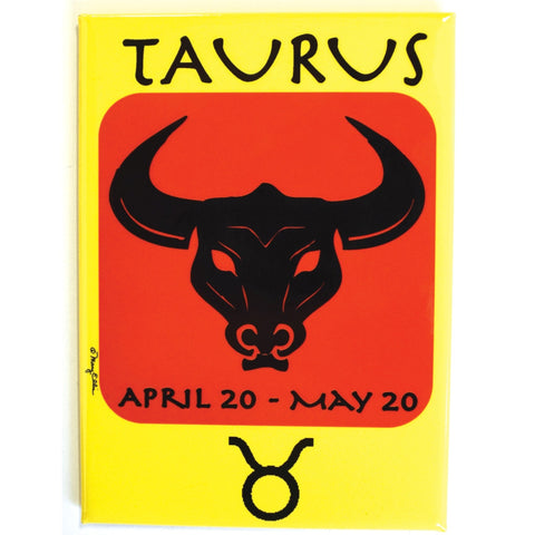Zodiac Taurus Magnet