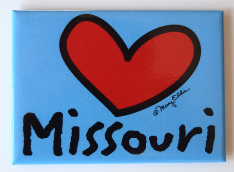 Missouri Magnet Heart