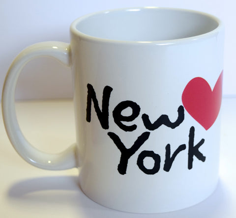 New York Mug Heart