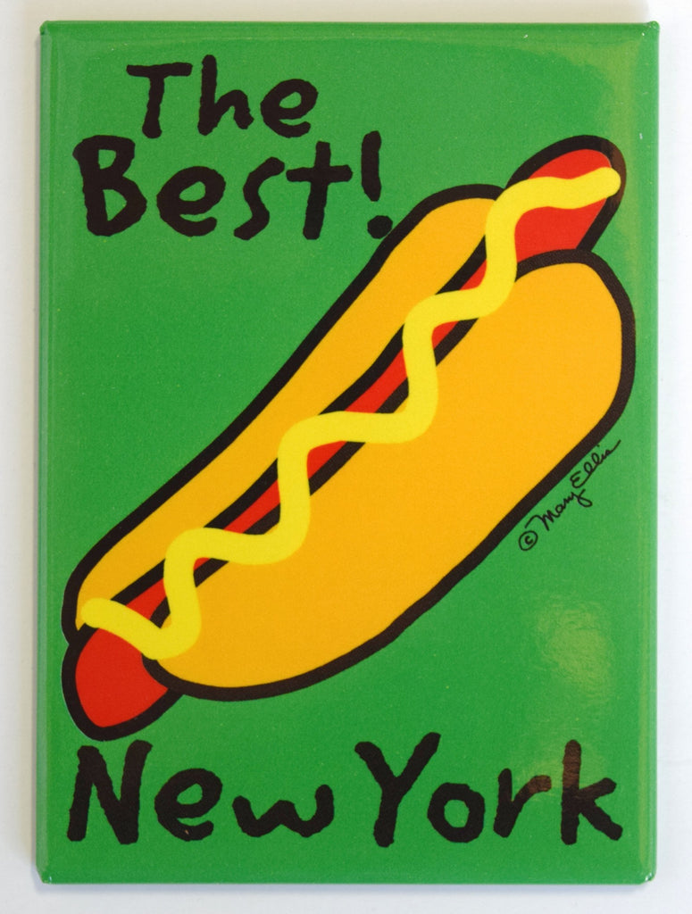 New York Best Hot Dog Magnet