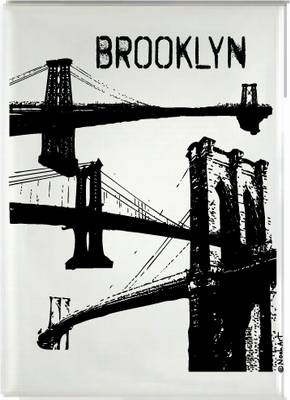 Brooklyn Magnets featuring Brooklyn's 3 famous bridges. Glossy metal magnet with full magnetic backing.