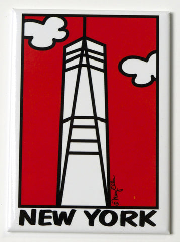 New York Freedom Tower Magnet